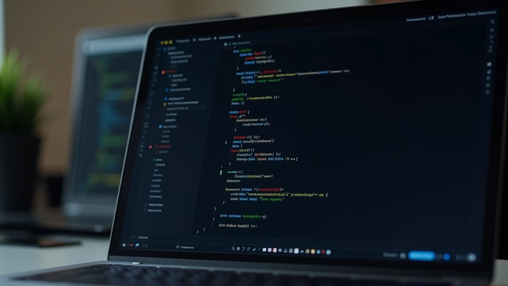 Code editor showing CSS media queries and breakpoint definitions with different screen width values