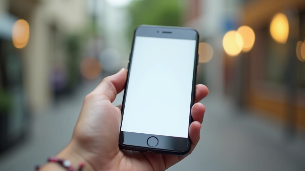 Smartphone screen showing bottom navigation bar with five equally spaced icon buttons and text labels, demonstrating proper spacing and tap target sizing